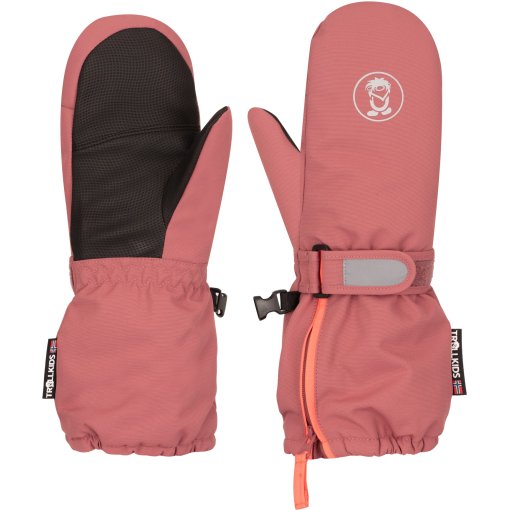Picture of Trollkids Troll XT Mittens Kids - Frozen Berry/Pink Salmon