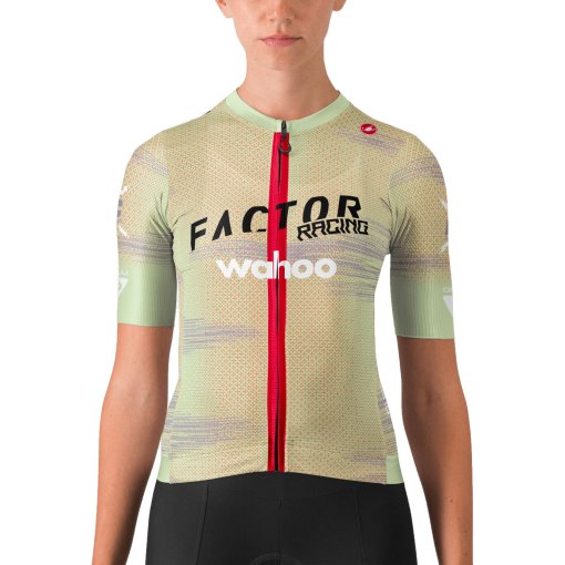 Foto de Castelli Maillot de Manga Corta Mujer - Espresso - lauren/sponsor 005SP