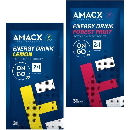 Foto de Amacx Bebida isotónica de Carbohidratos en Polvo - Energy Drink on the Go - 31g