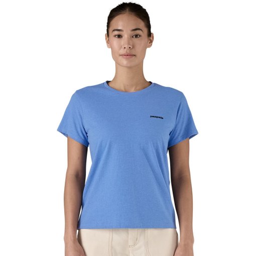 Foto de Patagonia Camiseta Mujer - P-6 Logo Responsibili-Tee - Abundant Blue