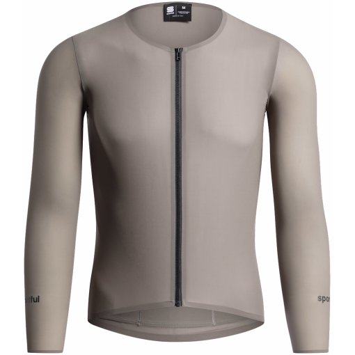 Picture of Sportful UV-Cold Longsleeve Cycling Jersey Men - 001 Desert Fossil