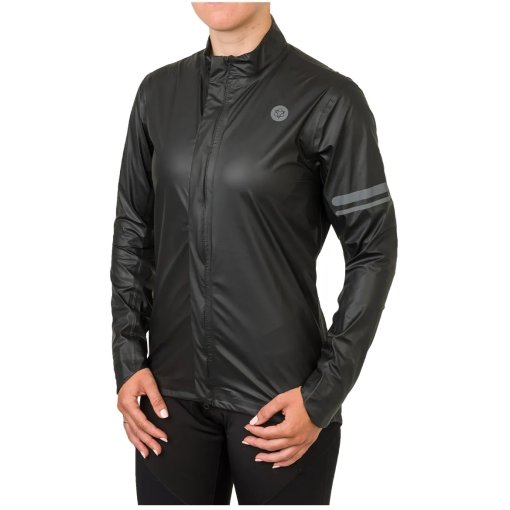 Foto de AGU Chaqueta Impermeable Mujer - Essential Topdry - negro