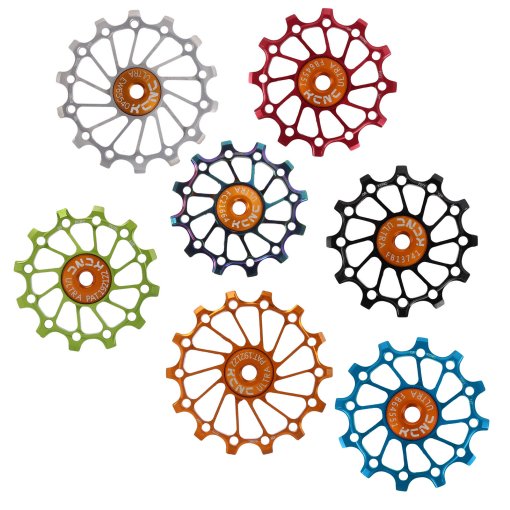 Immagine prodotto da KCNC Jockey Wheels Long Teeth Narrow / Wide Aluminium - colored