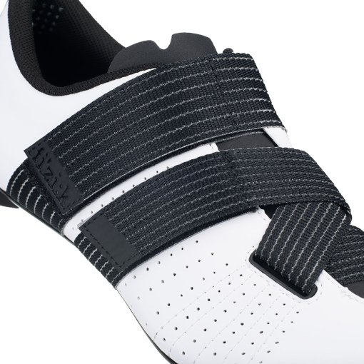 Fizik Tempo Powerstrap R5 Road Shoes Unisex - white/black | BIKE24
