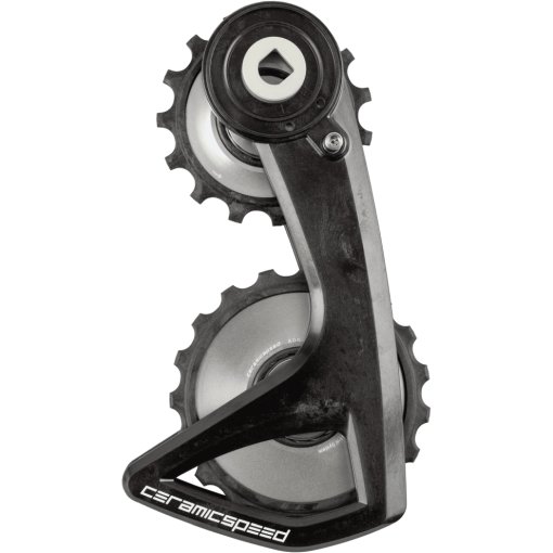 Photo produit de CeramicSpeed Système de Galets de Dérailleur - OSPW RS - Alpha Disc | pour SRAM RED D1/E1 / Force D1 AXS V2 - argent