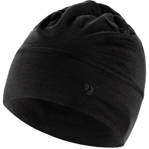 Foto de Fjällräven Gorra - Abisko Lite Wool - negro