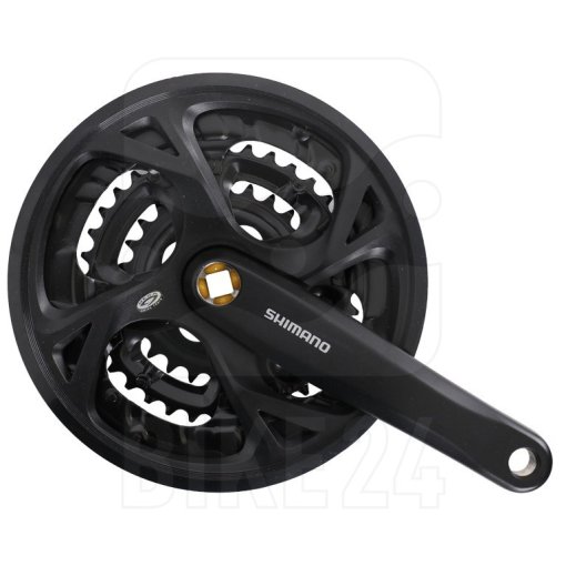 Immagine prodotto da Shimano FC-M371 Crank Set with Chainguard - 3x9-speed - 48-36-26 - black