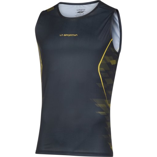 Foto de La Sportiva Camiseta sin Mangas Hombre - Pacer - Negro/Amarillo