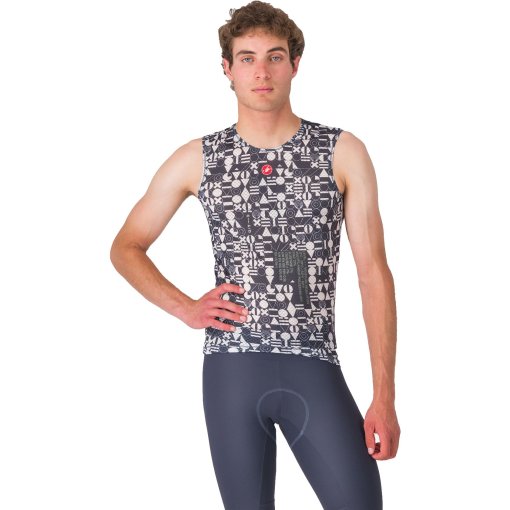 Foto de Castelli Camiseta Interior sin Mangas Hombre - Espresso R-A/D - twilight blue 456
