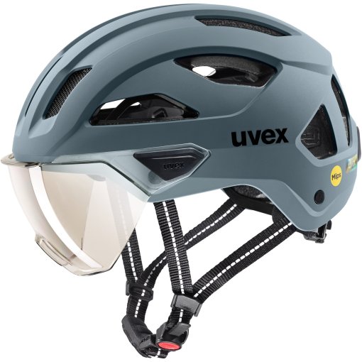 Picture of Uvex stride visor MIPS Bike Helmet - anthracite matt/ltm. silver