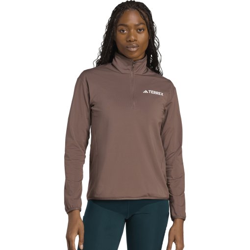 Foto de adidas Sudadera Mujer - TERREX Multi Climawarm Tech Fleece - earth strata/earth strata JN3865