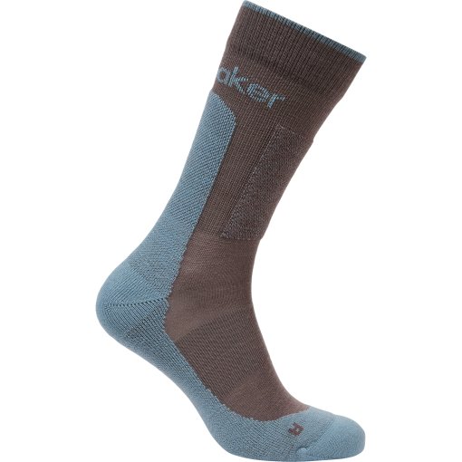 Picture of Icebreaker Merino Hike+ Medium Crew Socks Men - Porcini/Flint Blue