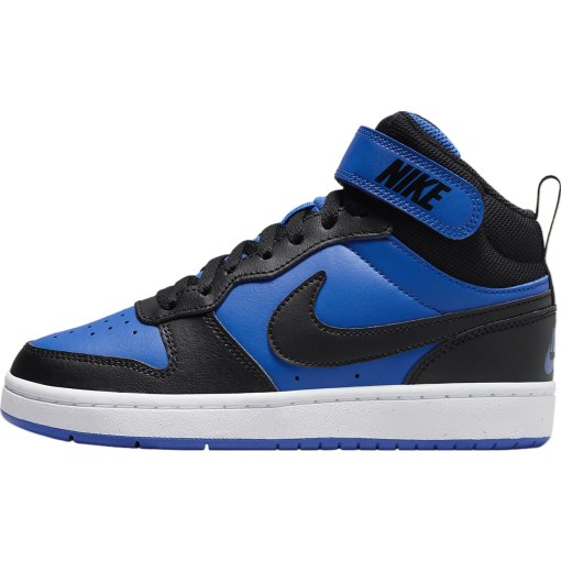 Foto de Nike Zapatillas Niños - Court Borough Mid 2 - game royal/black-white CD7782-404