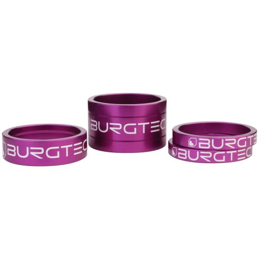 Immagine prodotto da Burgtec Stem Spacer Kit - 5/10/20mm - Purple Rain
