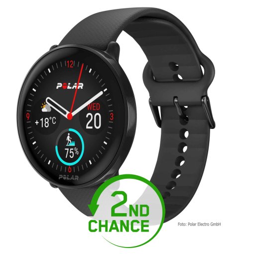 Produktbild von Polar Ignite 3 GPS Fitnessuhr - Night Black - B-Ware