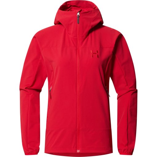 Foto de Haglöfs Chaqueta Mujer - Rosson Softshell Hood - bright red 5RA