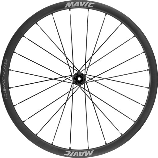 Photo produit de Mavic Cosmic SLR 32 Roue arrière - 28&quot; | Carbon | Clincher | Centerlock | UST - 12x142mm - Shimano HG