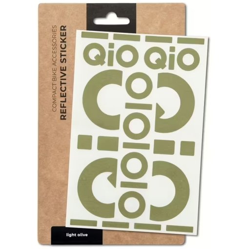 Picture of QiO Reflective Sticker - for frame color light olive matt