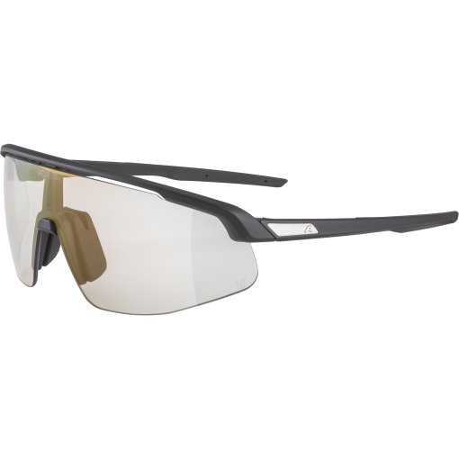 Foto de Alpina Gafas - Turbo Pro V - black matt/clear to grey/flash red