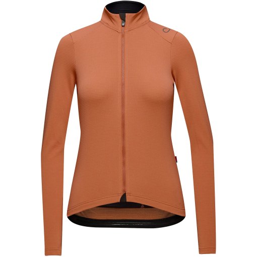 Photo produit de Velocio Maillot Manches Longues Femme - Luxe Thermal - Copper Brown