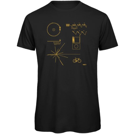 Immagine prodotto da RTTshirts Maglietta da Ciclismo	Uomo - Voyager - nero
