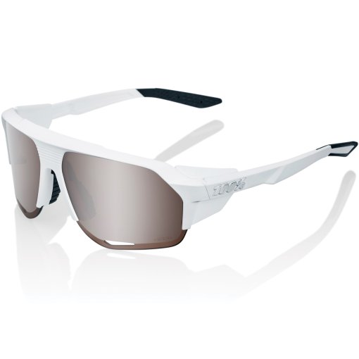 Produktbild von 100% Norvik Brille - Soft Tact White - HiPER Silver Mirror