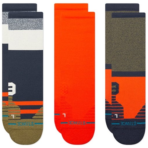 Immagine prodotto da Stance Calze Unisex Confezione da 3 - Route Mid Crew - navy