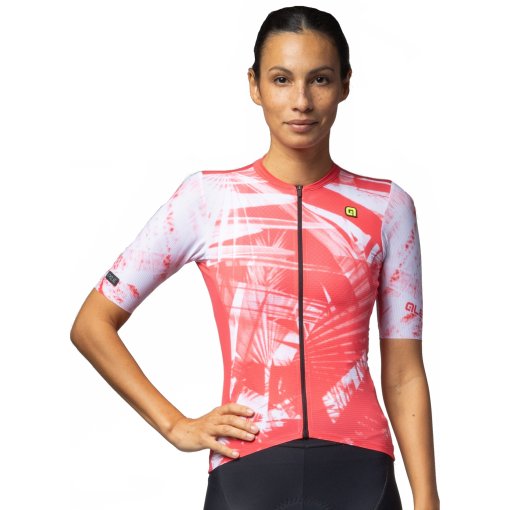 Foto de Alé Maillot de Manga Corta Mujer - PR-E Palm - coral red