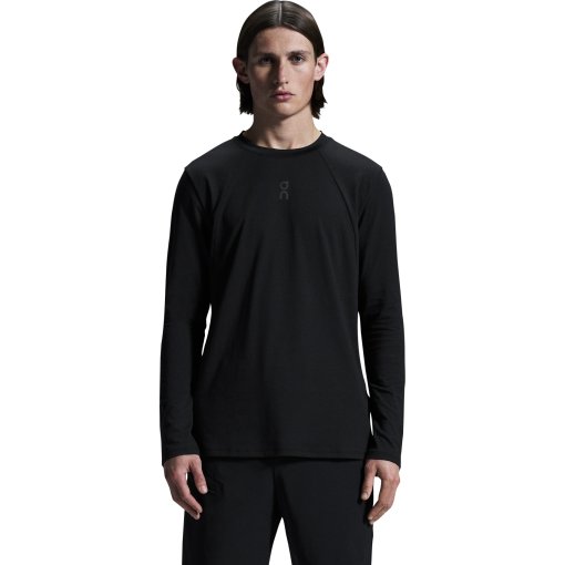 On Trek Long-T Hiking Shirt Men - Black | BIKE24
