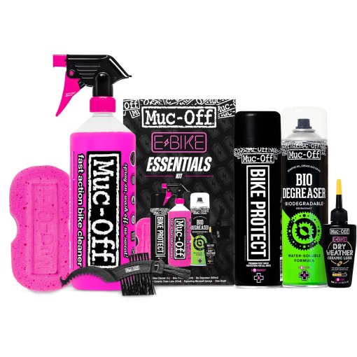 Foto de Muc-Off E-Bike Essential Kit - Juego de Productos para el Cuidado - negro