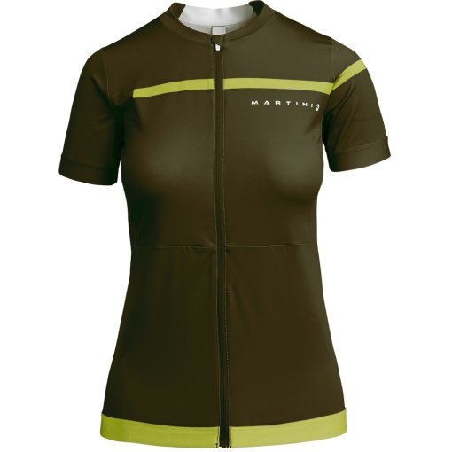 Immagine prodotto da Martini Sportswear Maglia a Maniche Corte Donna - Vuelta - olive/wild lime