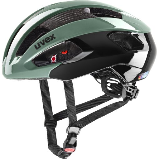 Productfoto van Uvex rise Helm - moss green-black 2024