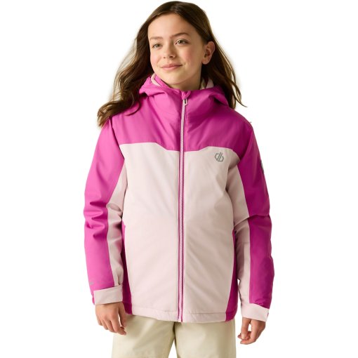 Picture of Dare 2b Piste Jacket Kids - G1U Extreme Pink/Pink Haze