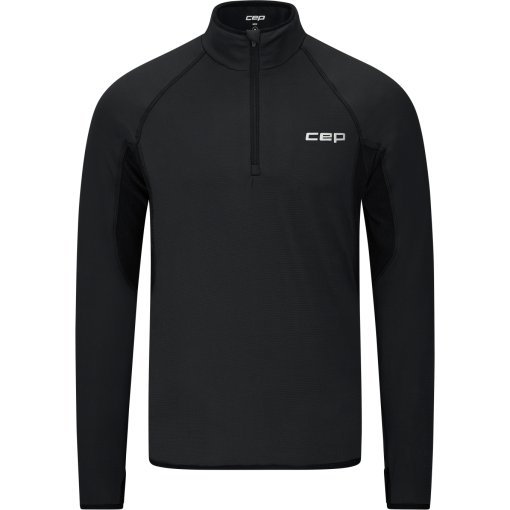 Foto de CEP Camiseta de Manga Larga Hombre - Core Run Thermal Half Zip - negro