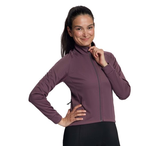 Produktbild von Rogelli Essential II Winterjacke Damen - Eggplant