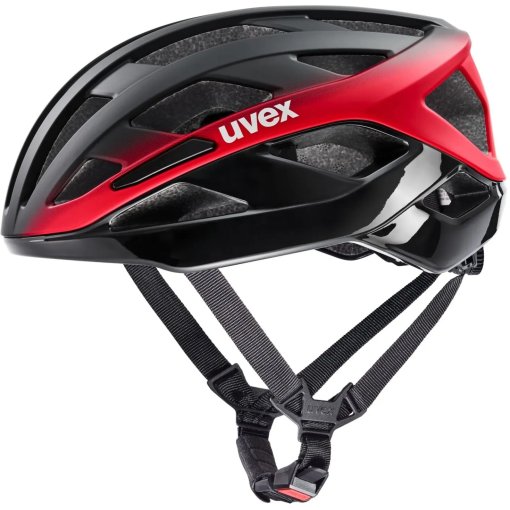 Produktbild von Uvex i-volute Fahrradhelm - black-red matt