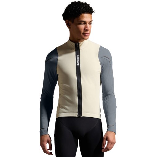 Immagine prodotto da GOREWEAR Maglia a Maniche Lunghe Thermo Uomo - SPINSHIFT - tech beige / lab graphite BGBZ