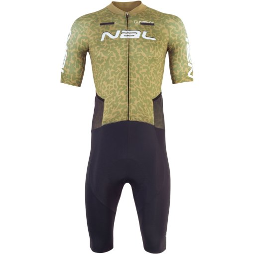 Productfoto van Nalini Gravel Racesuit heren - green/agave darb 4400