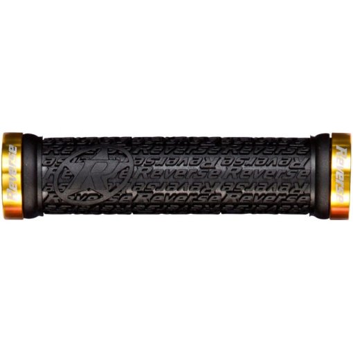 Immagine prodotto da Reverse Components Stamp Lock On Grips - 30mm - black / gold
