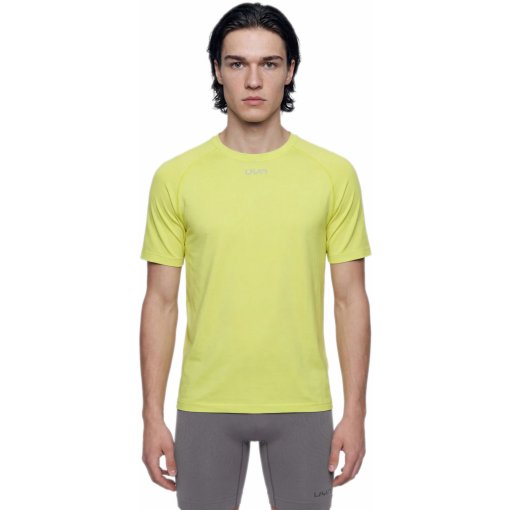 Immagine prodotto da UYN Maglia a Maniche Corte Uomo - Running Kymra - Yellow Plum