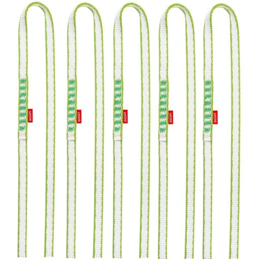Photo produit de Ocún Sangle - O-Sling Bio-Dyn 11 mm - Pack de 5 - 80 cm green