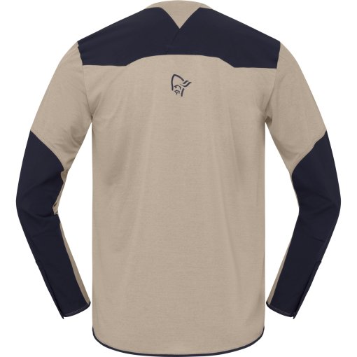 Norrona skibotn equaliser tech Long sleeve Shirt Men - Winter Twig