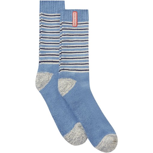 Immagine prodotto da SealSkinz Calze Media Lunghezza a Righe - Oby - Blu