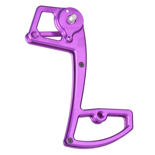 Immagine prodotto da Garbaruk Gabbia Deragliatore - per Shimano MTB | 1x12 velocità - lilla