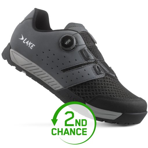 Produktbild von Lake MX201 Flat MTB Schuhe Herren - grau/schwarz - B-Ware
