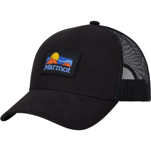 Photo produit de Marmot Casquette de Camionneur - Retro - noir 001