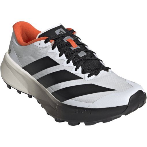 Productfoto van adidas TERREX Agravic 4 Trailrunningschoenen Heren - cloud white/core black/semi impact orange KJ8872
