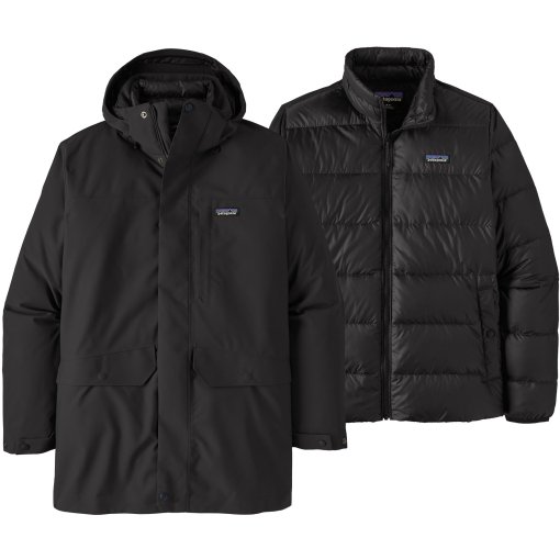 Foto de Patagonia Parka Hombre - Tres 3-in-1 - Negro