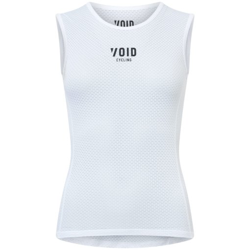 Foto de VOID Cycling Camiseta Interior sin Mangas Unisex - Mesh Base Layer - Blanco