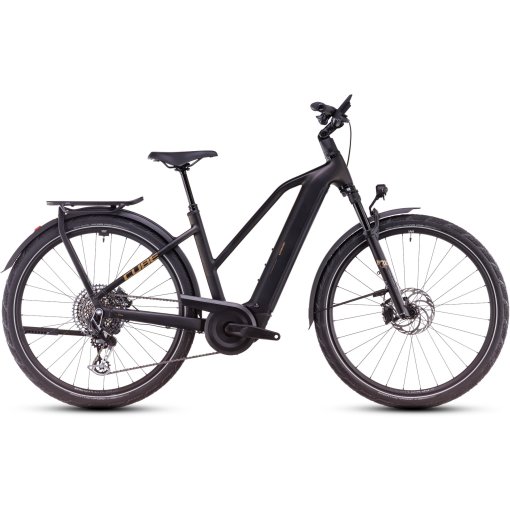 Immagine prodotto da CUBE Bici Elettrica Trekking Donna - KATHMANDU HYBRID SLT 800 - 2025 - golddust / black